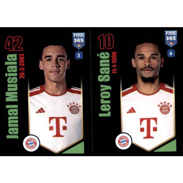 Sticker 242 Jamal Musiala/Leroy Sane