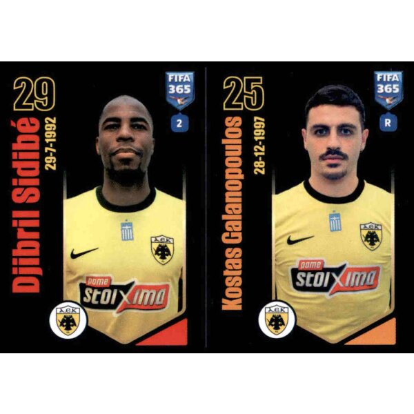 Sticker 266 Djibril Sidibe/Kostas Konstantinos Galanopoulos