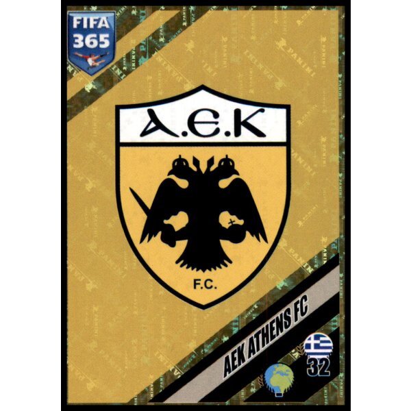 Sticker 269 AEK Athens FC Club Logo