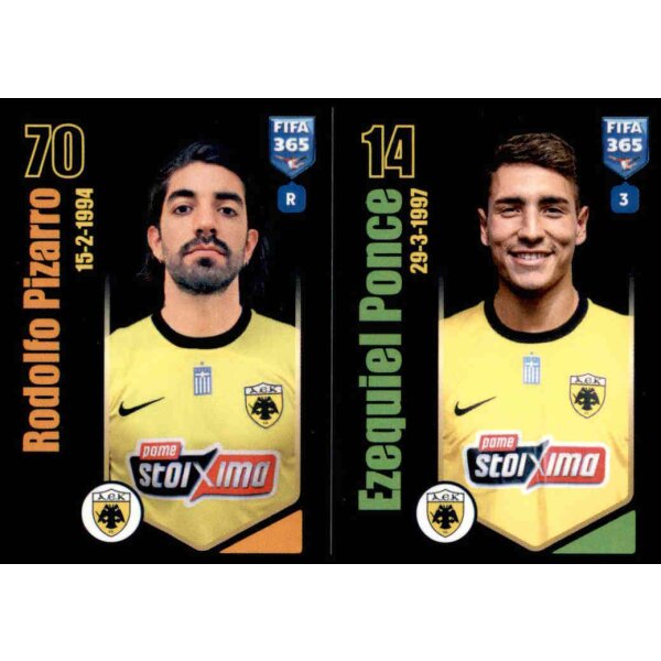 Sticker 272 Rodolfo Pizarro/Ezequiel Ponce