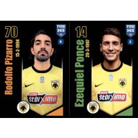 Sticker 272 Rodolfo Pizarro/Ezequiel Ponce