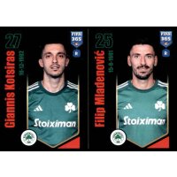 Sticker 282 Giannis Kotsiras/Filip Mladenovic