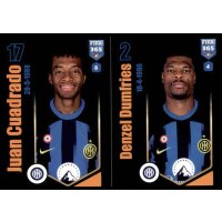 Sticker 300 Juan Cuadrado/Denzel Dumfries