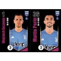 Sticker 310 Wojciech Szczesny/Mattia Perin