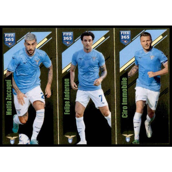 Sticker 337 Mattia Zaccagni/Felipe Anderson/Ciro Immobile