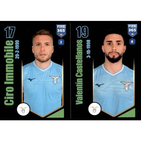 Sticker 339 Ciro Immobile/Taty Valentin Castellanos