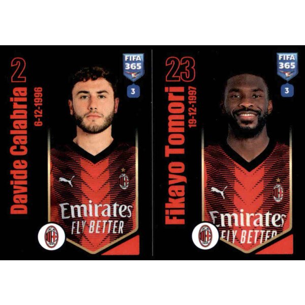 Sticker 344 Davide Calabria/Fikayo Tomori