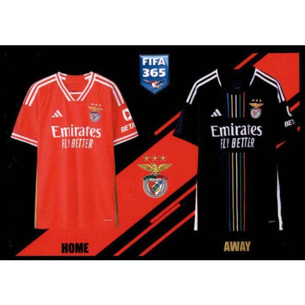 Sticker 389 Benfica Lissabon Jerseys