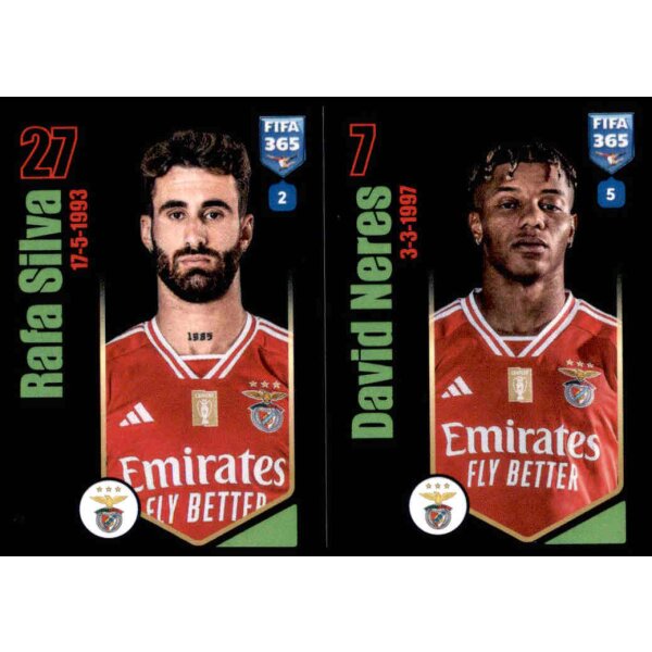 Sticker 402 Rafa Silva/David Neres