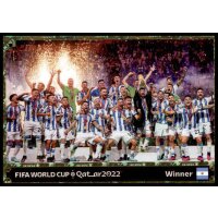 Sticker 414 Argentina FIFA World Cup Qatar 2022 Winner...