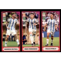 Sticker 419 Rodrigo De Paul/Enzo Fernandez/Paulo Dybala...