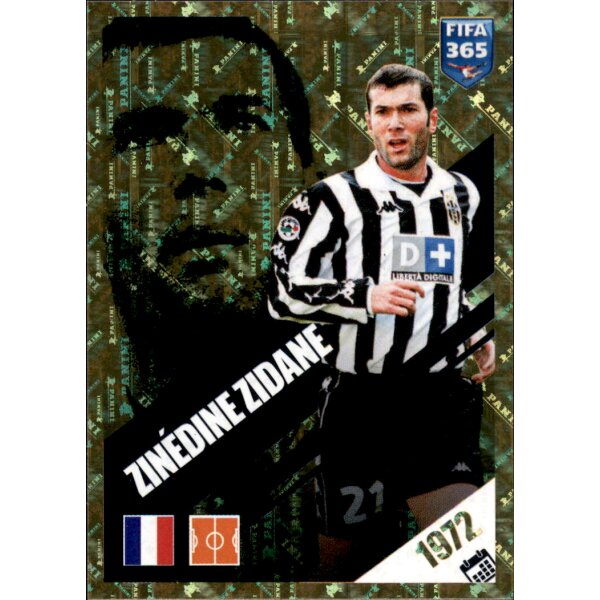 Sticker 437 Zinedine Zidane Icon