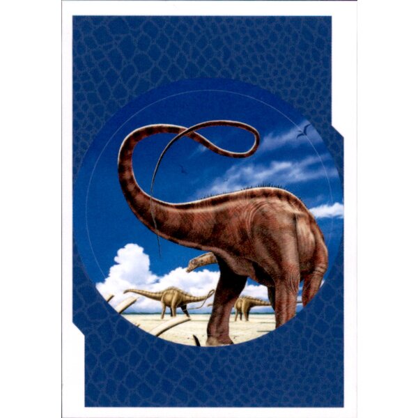 Sticker 105 - PaniniPedia - Dinosaurier