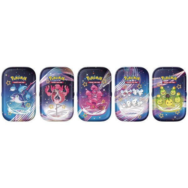 Pokemon Paldeas Schicksale - Mini TINs - Alle 5 Tins im Set - Deutsch