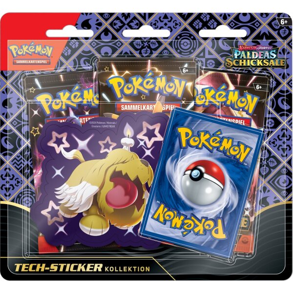 Pokemon Paldeas Schicksale - Tech-Sticker-Kollektion - Box 2 - Deutsch