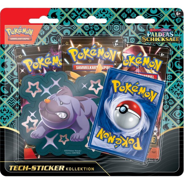 Pokemon Paldeas Schicksale - Tech-Sticker-Kollektion - Box 3 - Deutsch