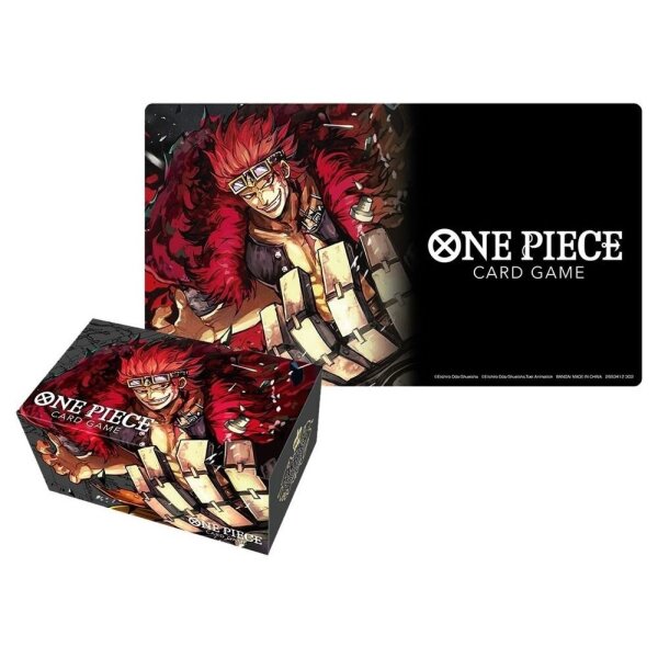 One Piece Card Game - Playmat and Storage Box Set - Eustass"Captain"Kid