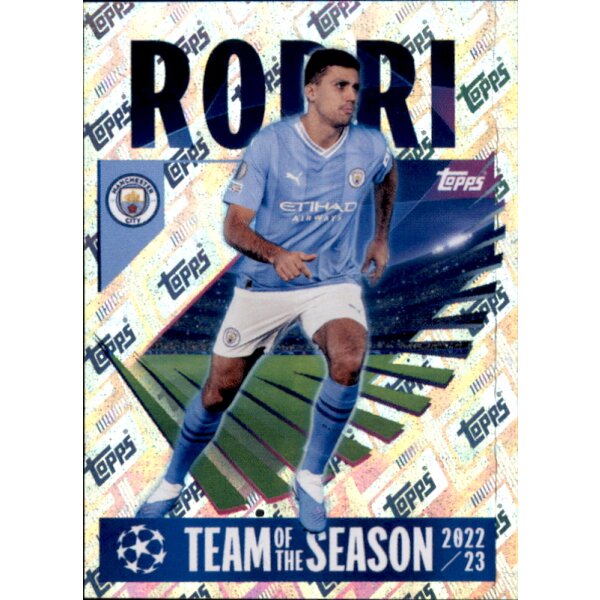 Sticker 10 Rodri - Manchester City