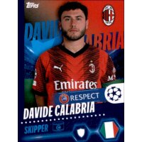 Sticker 30 Davide Calabria - AC Milan