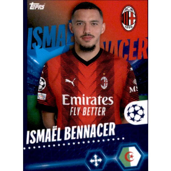 Sticker 35 Ismael Bennacer - AC Milan