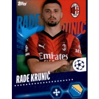 Sticker 36 Rade Krunic - AC Milan