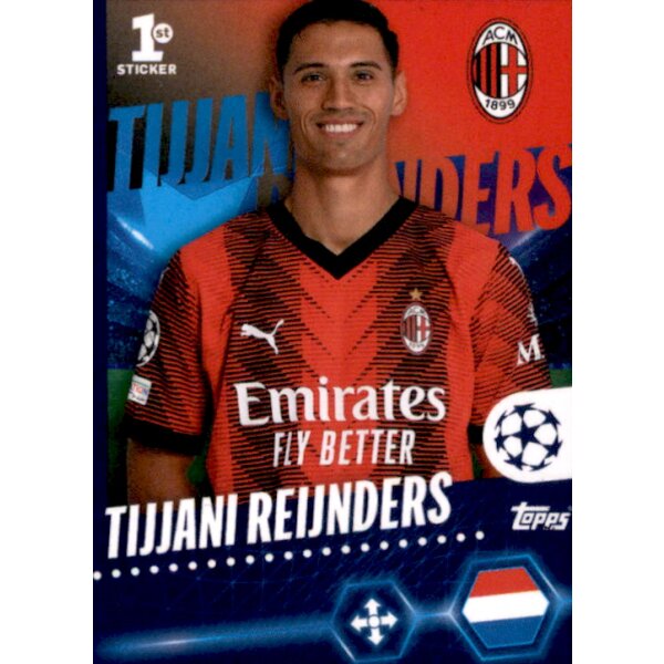 Sticker 39 Tijjani Reijnders - AC Milan