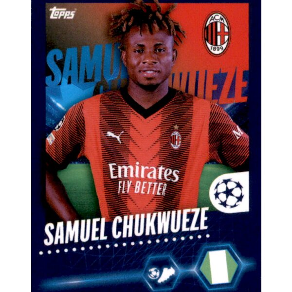 Sticker 40 Samuel Chukwueze - AC Milan