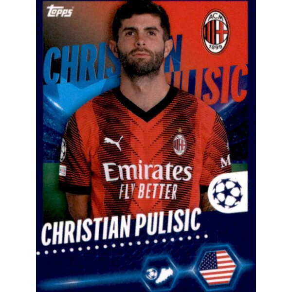 Sticker 43 Christian Pulisic - AC Milan