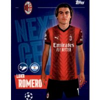 Sticker 45 Luka Romero (Next Gen) - AC Milan