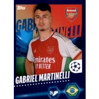 Sticker 61 Gabriel Martinelli - Arsenal FC