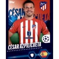 Sticker 69 Cesar Azpilicueta - Atletico de Madrid