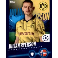 Sticker 89 Julian Ryerson - Borussia Dortmund