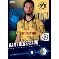 Sticker 91 Ramy Bensebaini - Borussia Dortmund