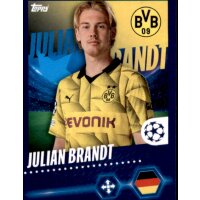 Sticker 94 Julian Brandt - Borussia Dortmund