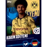 Sticker 101 Karim Adeyemi - Borussia Dortmund