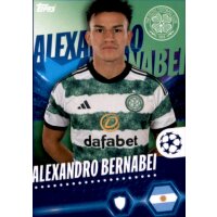 Sticker 110 Alexandro Bernabei - Celtic FC