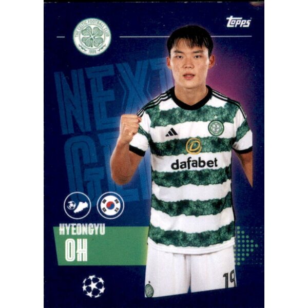 Sticker 121 Hyeongyu Oh (Next Gen) - Celtic FC