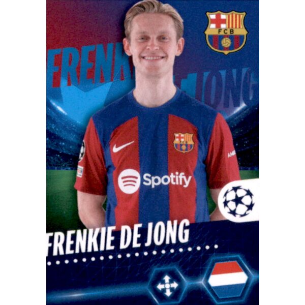 Sticker 133 Frenkie de Jong - FC Barcelona