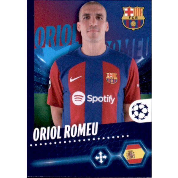 Sticker 135 Oriol Romeu - FC Barcelona