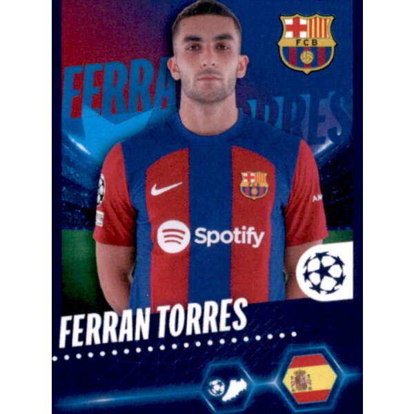 Sticker 137 Ferran Torres - FC Barcelona