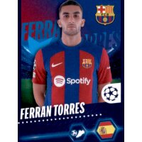 Sticker 137 Ferran Torres - FC Barcelona