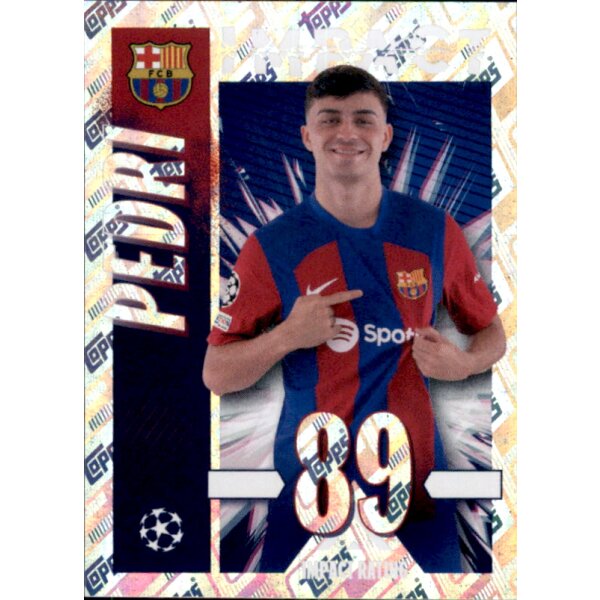 Sticker 141 Pedri (Impact) - FC Barcelona