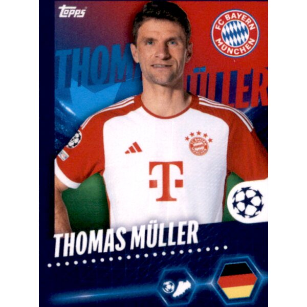 Sticker 153 Thomas Müller - FC Bayern München