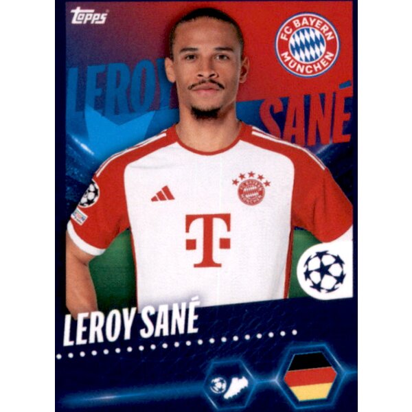 Sticker 154 Leroy Sane - FC Bayern München