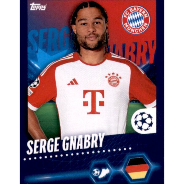 Sticker 155 Serge Gnabry - FC Bayern München