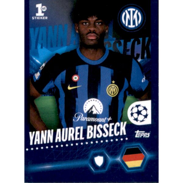 Sticker 169 Yann Aurel Bisseck - FC Internazionale Milano