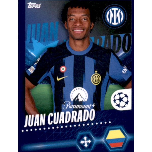 Sticker 170 Juan Cuadrado - FC Internazionale Milano