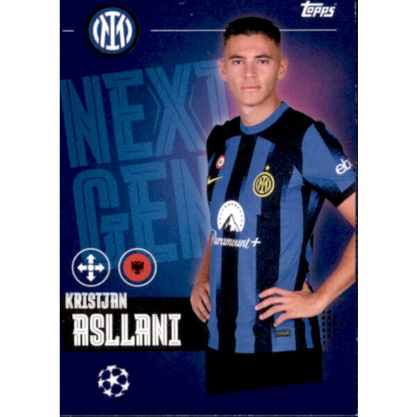 Sticker 178 Kristjan Asllani (Next Gen) - FC Internazionale Milano