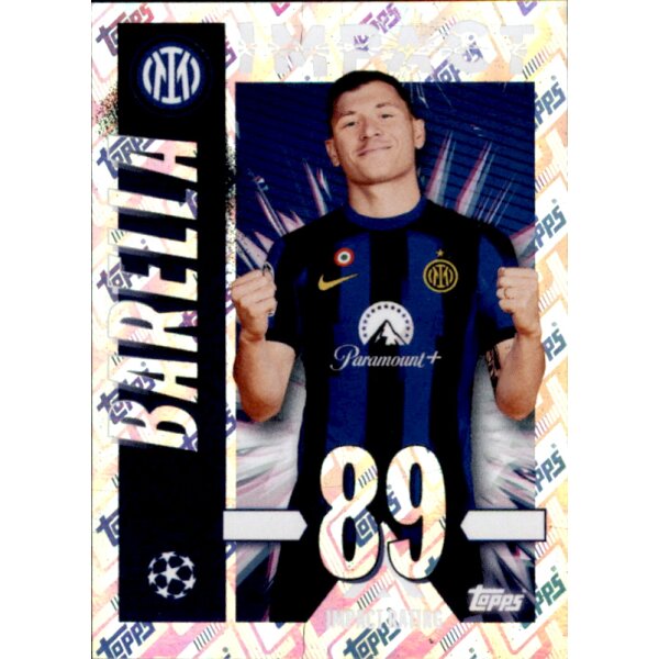 Sticker 179 Nicolo Barella (Impact) - FC Internazionale Milano