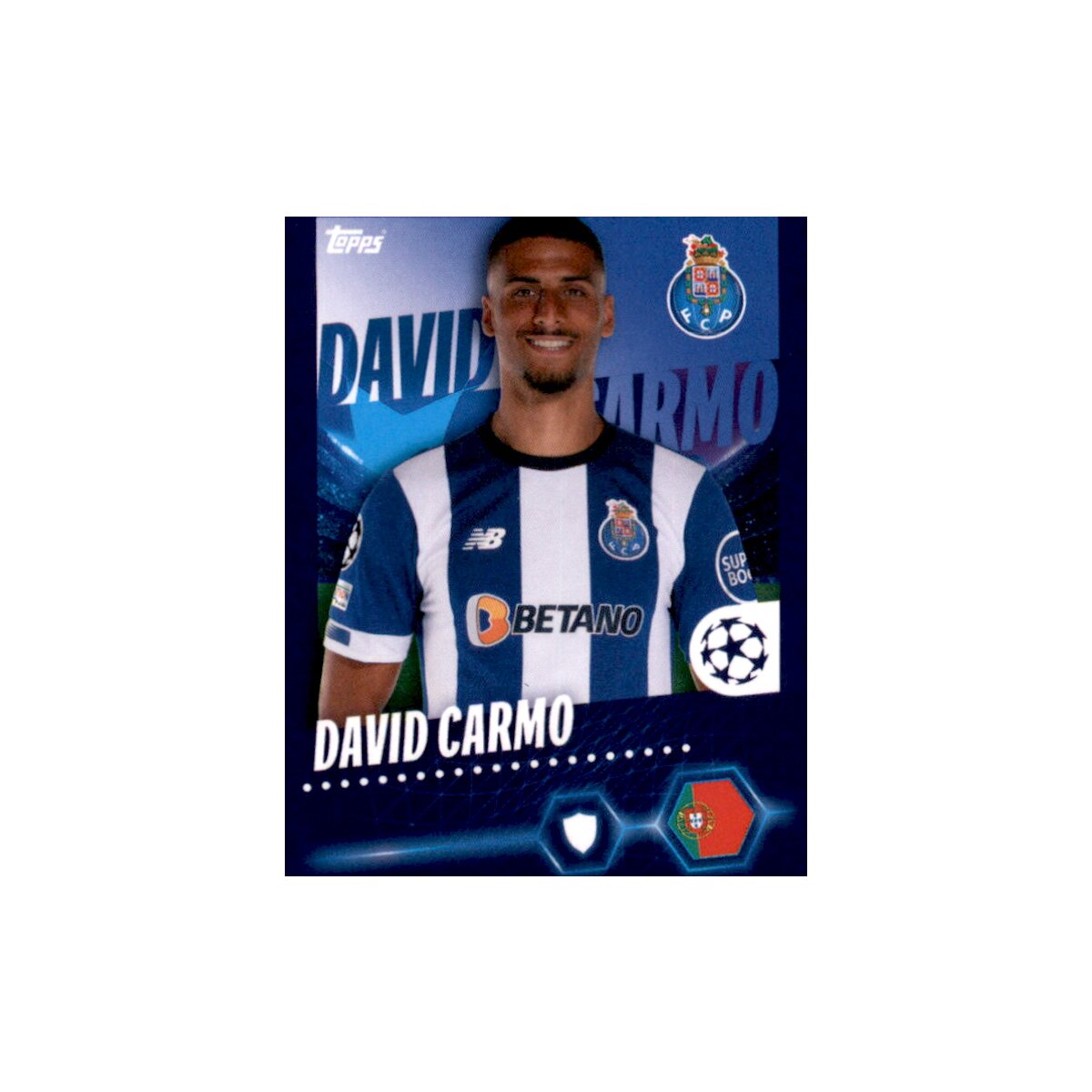 Sticker 183 David Carmo Fc Porto 069 5755